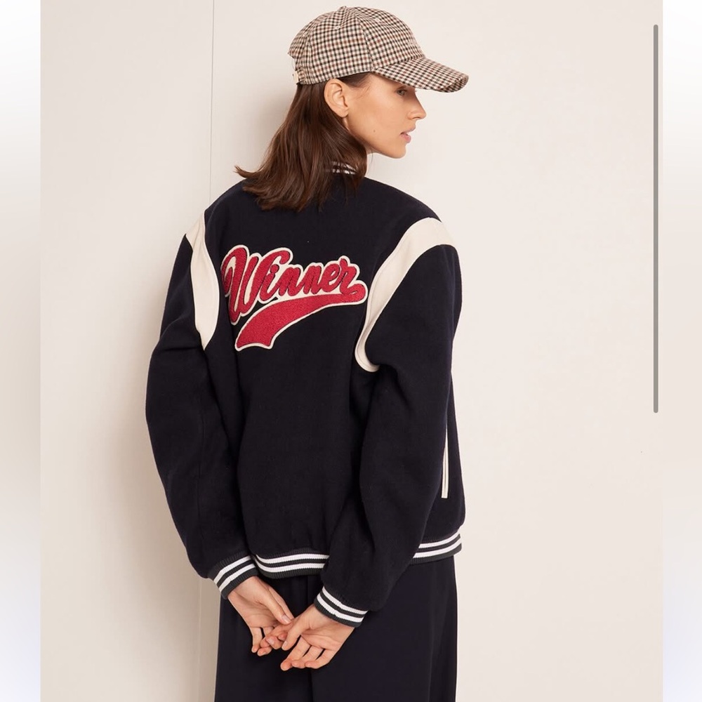 Bonpoint Cambridge women’s wool bomber jacket